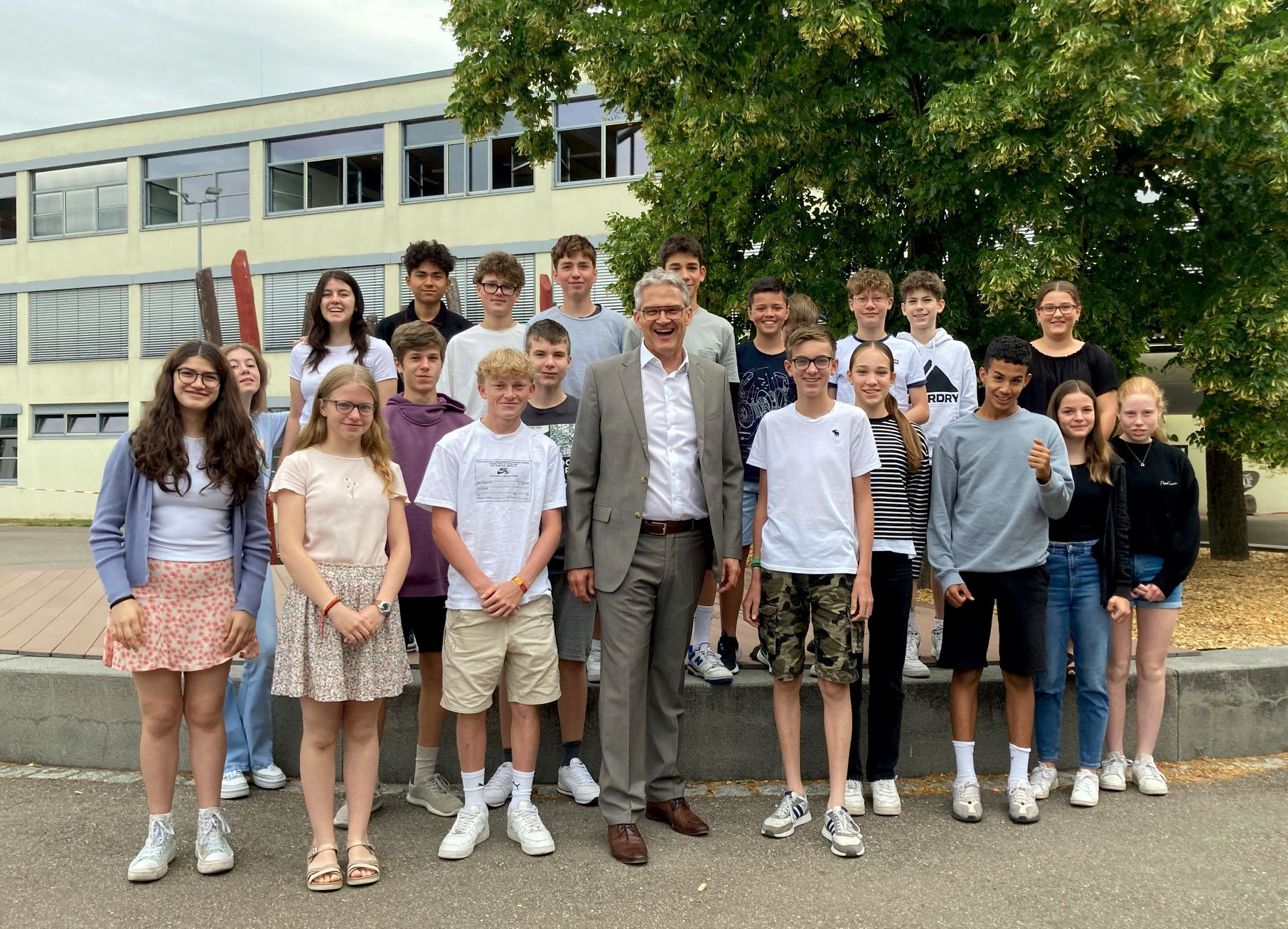 Oberbürgermeister Steffen Hertwig im Interview am ASG