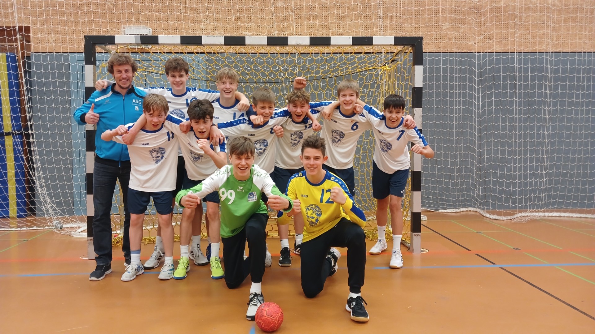 Handballer des ASG erreichen souverän die Zwischenrunde bei Jugend trainiert für Olympia